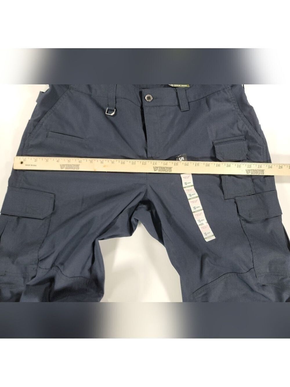 NEW 5.11 Tactical Women's 16 ABR Pro Tactical Stretch Ripstop Blue Pants 32"L - Picture 15 of 16